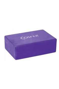 Cosfer Yoga Blok - Mor