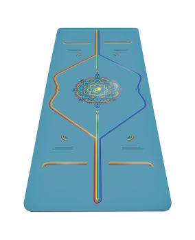 Profesyonel PU Kaydırmaz Yoga Matı-Colorline-Fume