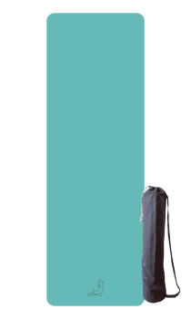 Lean Series 4.1 mm Göl Mavisi Doğal Kauçuk Kaydırmaz Yoga Matı