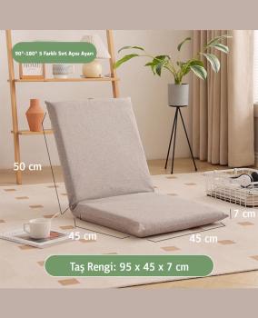 Meditasyon Sandalyesi- Kademeli-Taş Rengi Meditasyon Sandalyesi- Kademeli-Taş Rengi