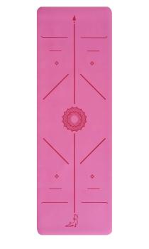 Focus Series 4.1 mm Pembe Doğal Kauçuk Kaydırmaz Yoga Matı