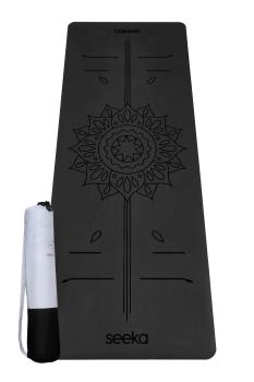 Seeka Yoga Pro Serisi Sun Yoga Mat-Charcoal