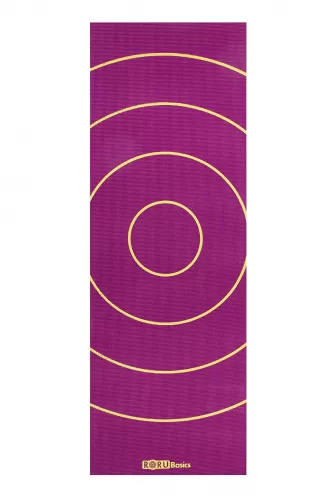 RORU Basics Series Başlangıç Yoga Matı 6mm - Pembe/Mor