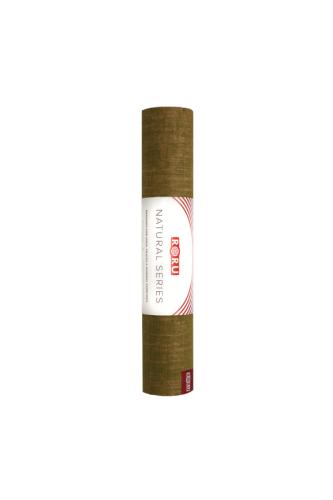 Doğal Jüt Kaplama Yeşil Yoga Mat