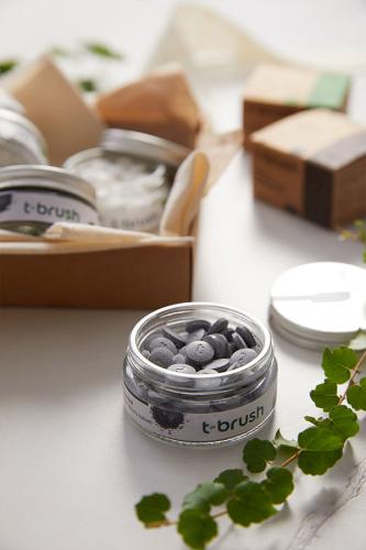 2'li Set - Yetişkin Bambu Diş Fırçası Koyu Gri ve Activated Charcoal F