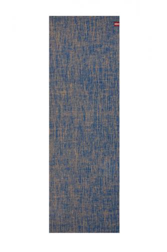 Doğal Jüt Kaplama Mavi Yoga Mat