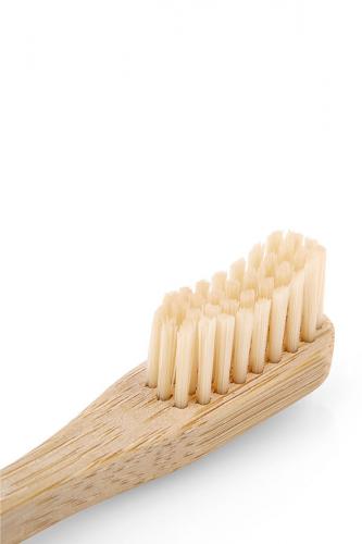 2'li Set - Yetişkin Bambu Diş Fırçası Krem ve Nane Aromalı Florürsüz D