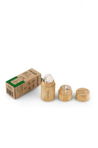 Nane Aromalı Diş İpi (Tekrar kullanımlı Bambu Kutu)