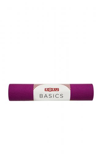 RORU Basics Series Başlangıç Yoga Matı 6mm - Pembe/Mor