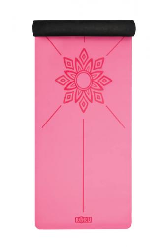 Sun Series Kaydırmaz 5mm Yoga Matı - Pembe