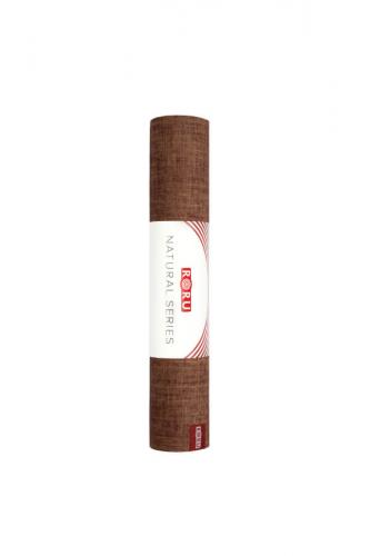 Doğal Jüt Kaplama Bordo Yoga Mat