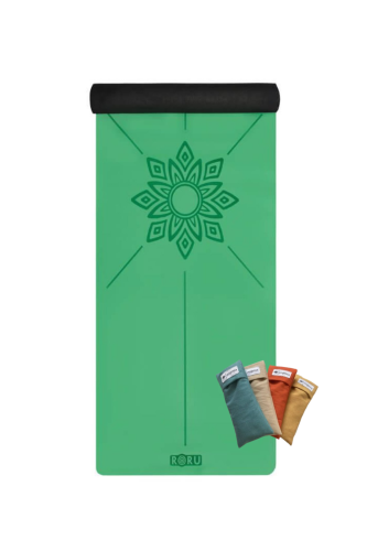 Sun Series 2.5 mm Kaydırmaz Yoga Matı - Yeşil