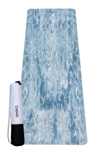 Seeka Marble Yoga Mat - Mavi