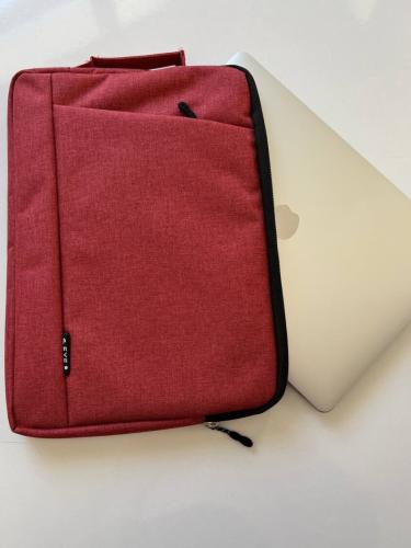 Cepli Laptop Çanta-Kırmızı