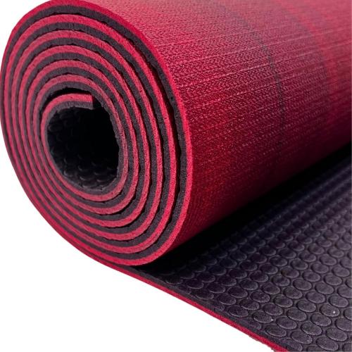 Eco Friendly Kaydırmaz Yoga Mat 5mm Bordo