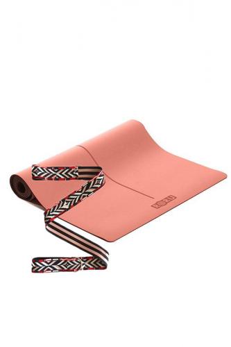 Sun Series Kaydırmaz 5mm Yoga Matı - Coral - Yeni Sezon