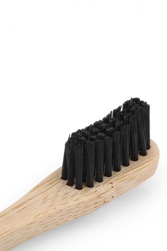 2'li Set - Yetişkin Bambu Diş Fırçası Koyu Gri ve Activated Charcoal F