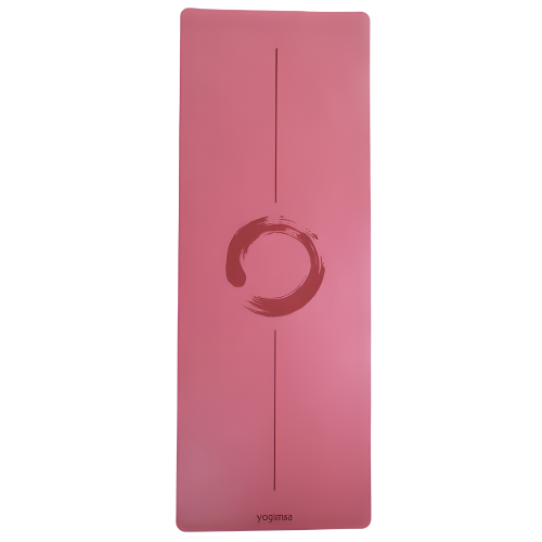 Enso Series Kırmızı -Anti-Slip Yoga ve Pilates Matı