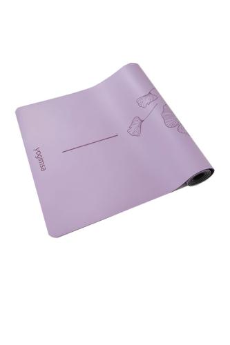 Ginkgo Series Mor -Anti-Slip Yoga ve Pilates Matı