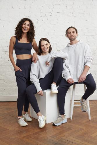 Organik Pamuk Unisex Yoga Pantolon | Lacivert