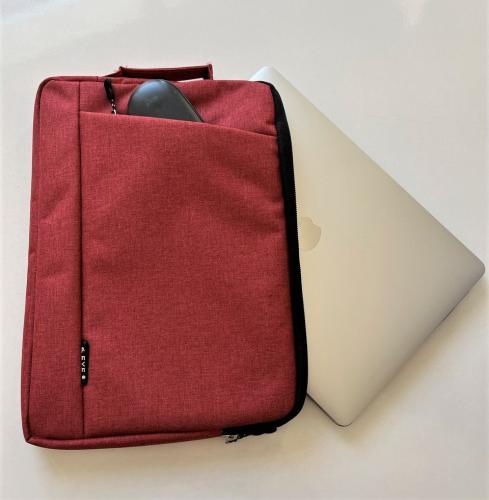 Cepli Laptop Çanta-Kırmızı