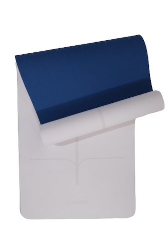 MantaRay Studio Series Grey-Navy Blue-6mm Yoga ve Pilates Matı