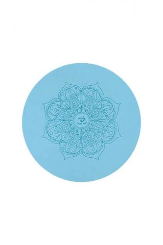 Kaydırmaz Meditasyon Matı - Mandala Mavi