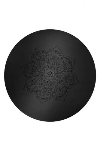 Kaydırmaz Meditasyon Matı - Mandala Siyah