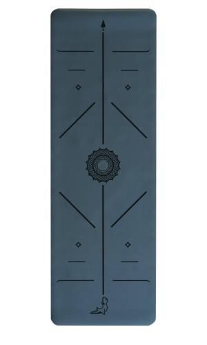Focus Series 4.1 mm Sis Mavisi Doğal Kauçuk Kaydırmaz Yoga Matı
