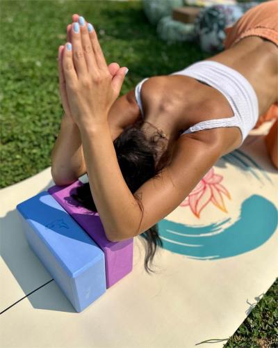 Reflect Series 4.1 mm Lotus Doğal Kauçuk Kaydırmaz Yoga Matı