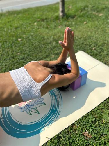 Reflect Series 4.1 mm Lotus Doğal Kauçuk Kaydırmaz Yoga Matı