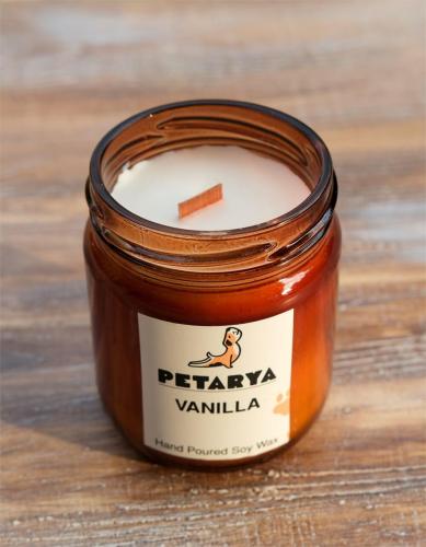 Doğal Vanilya Esanslı Vegan Soya Mumu