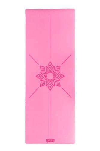 Sun Series Kaydırmaz 5mm Yoga Matı - Pembe