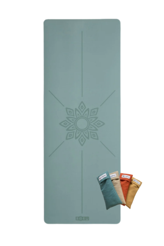 Sun Series Limited - Ultra Kaydırmaz Yoga Matı Sun 4mm-Nane Yeşili