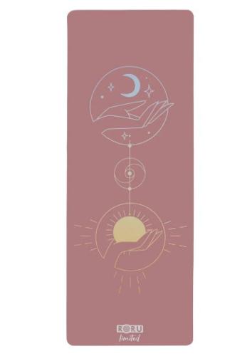 Sun Series Limited - Ultra Kaydırmaz Yoga Matı Hatha 4mm-Gül Kurusu
