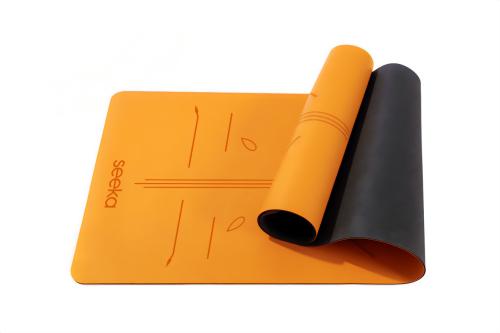 Seeka Yoga Pro Serisi Sun Yoga Mat-Turuncu