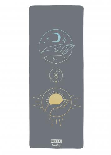 Sun Series Limited - Ultra Grip Yoga Matı Hatha 4mm-GRİ