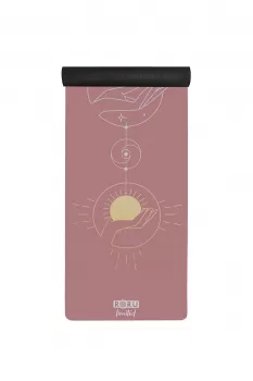 Sun Series Limited - Ultra Kaydırmaz Yoga Matı Hatha 4mm-Gül Kurusu