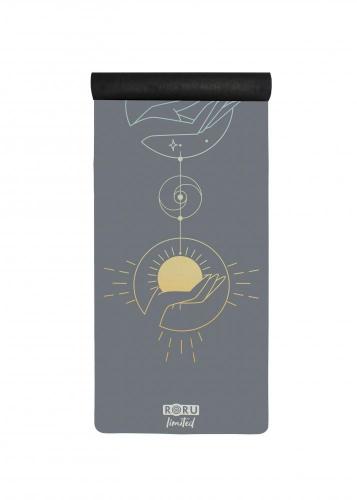 Sun Series Limited - Ultra Grip Yoga Matı Hatha 4mm-GRİ