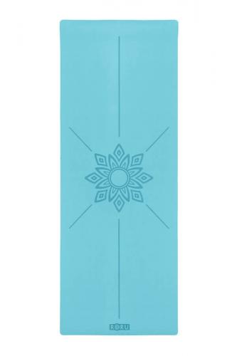 Sun Series Kaydırmaz 5mm Yoga Matı - Su Mavisi