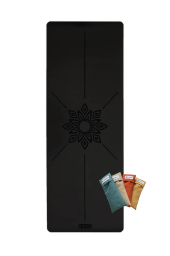 Sun Series Kaydırmaz 5mm Yoga Matı - Siyah