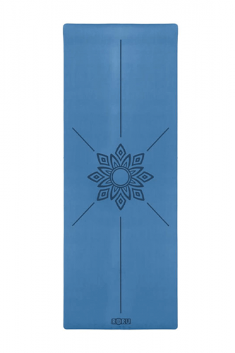 Sun Series Kaydırmaz 5mm Yoga Matı - Koyu Mavi - Teşhir Ürünü