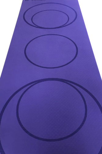 Halka Tasarım Yoga ve Pilates Matı Menekşe 5mm