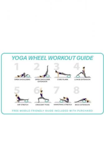 Tasarım Yoga Tekerleği - Ahşap