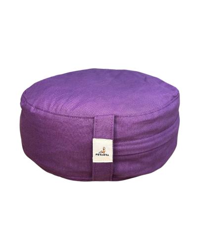 Zafu Mor Karabuğday Dolgulu Meditasyon Minderi